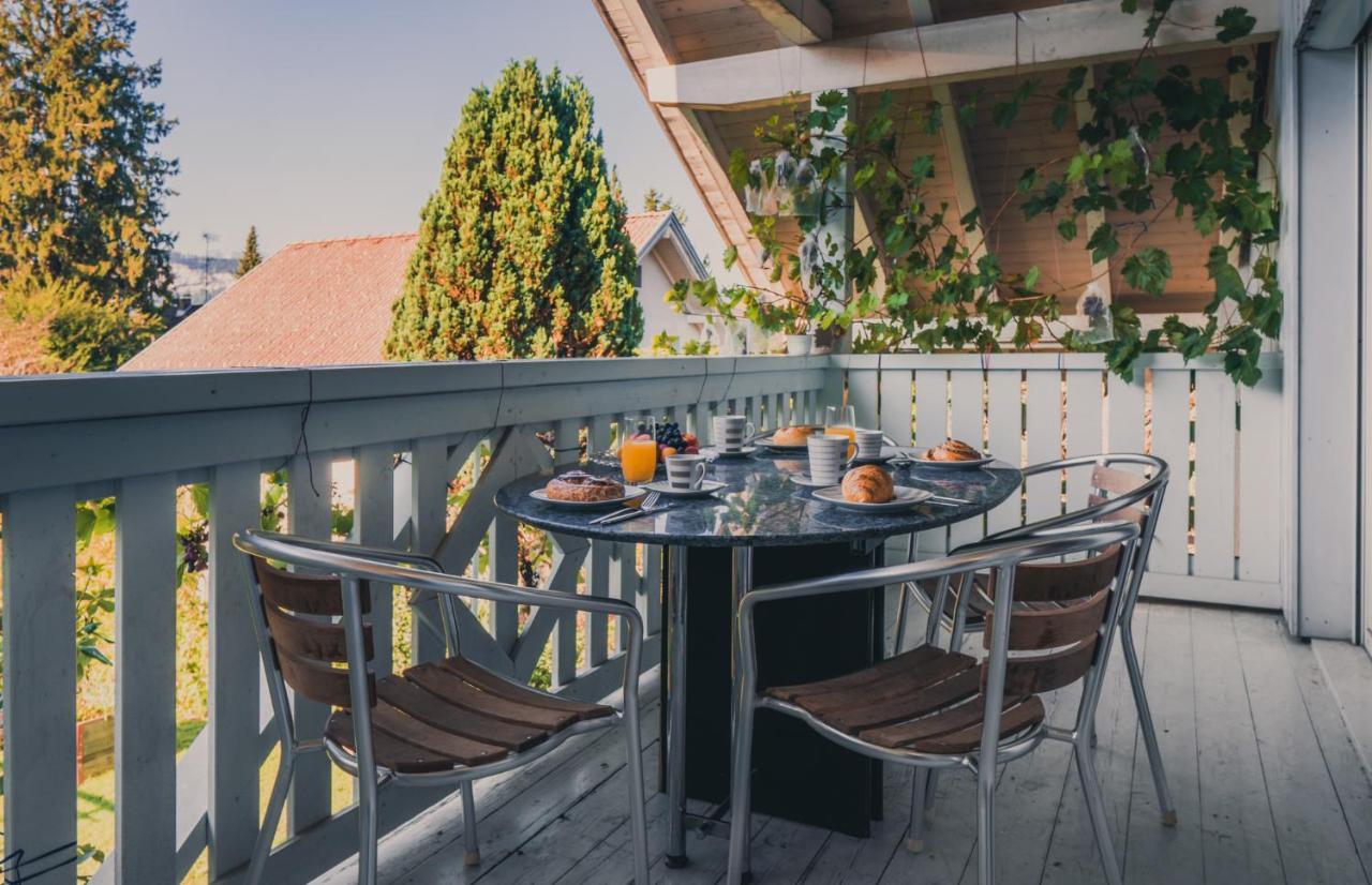 Armonia Altach, 2-6 P, 2 Schlafzimmer, Kueche, Parkplatz, Balkon, Wifi, Garten, Stellplatz Fuer Ski Bagian luar foto